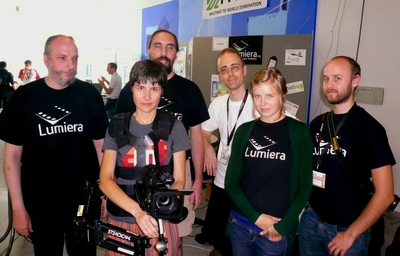 A happy Lumiera team